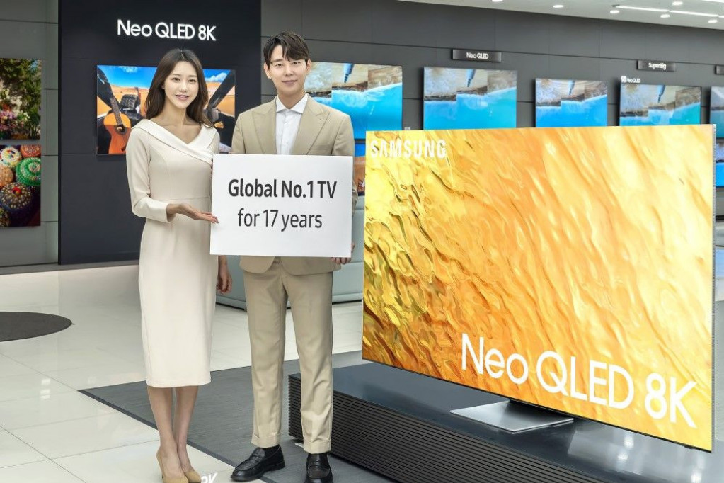 Samsung na čelu globalnog tržišta TV uređaja 17. godinu zaredom