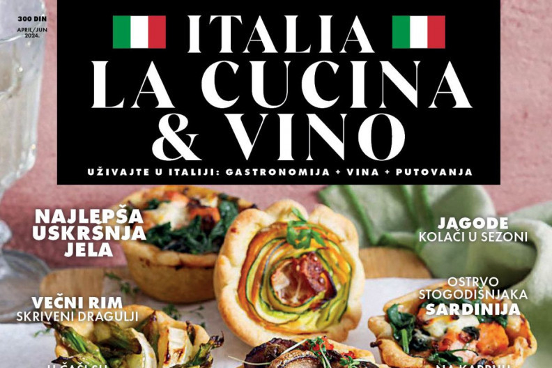 U prodaji: Novi, prolećni, broj magazina La Cucina & Vino