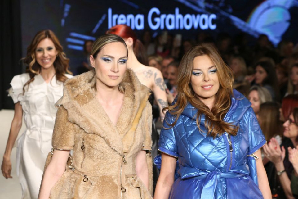 Katarina Radivojević i Jelena Gavrilović kraljice modne piste, revija Irene Grahovac oduševila