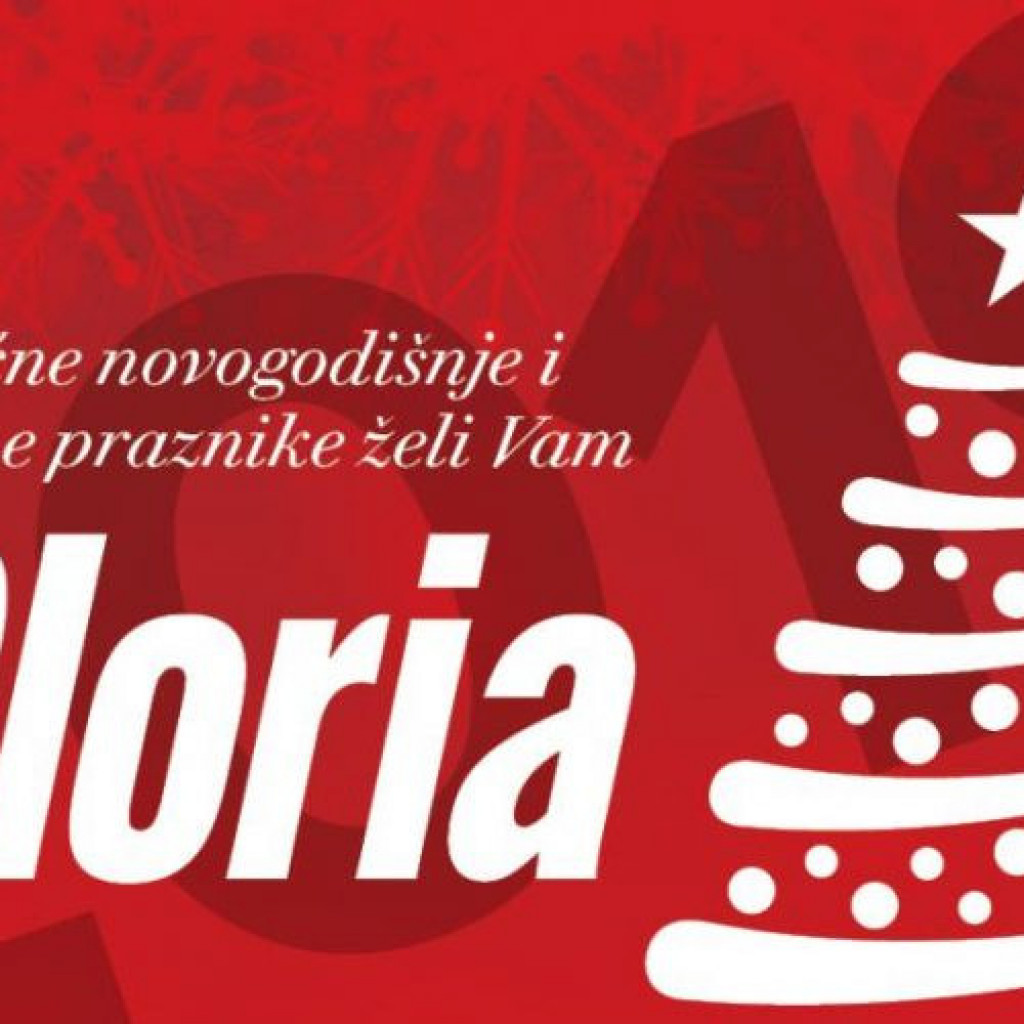 Magazin Gloria želi vam srećnu 2021. godinu!
