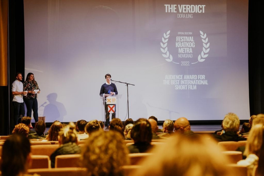 Festival kratkog metra u Novigradu - nagrada za film "Presuda"