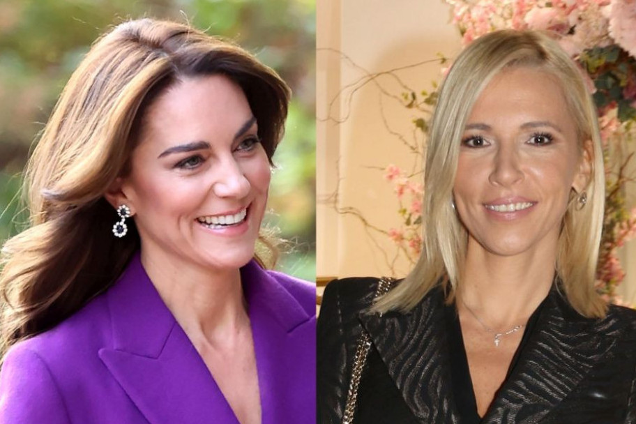 Stala princezi na crtu: Irina Vukotić i Kejt Midlton u identičnom odelu, kojoj bolje stoji?
