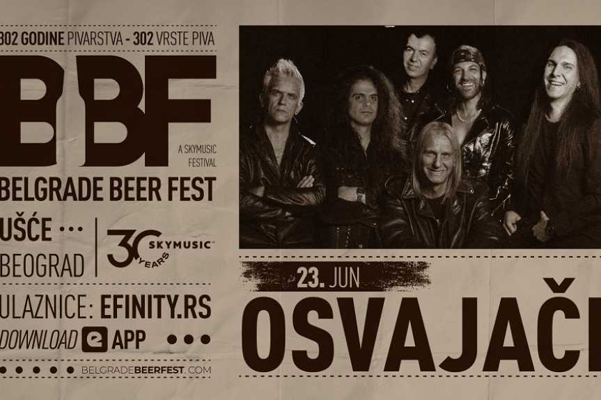I Osvajači nastupaju na Belgrade Beer Festu